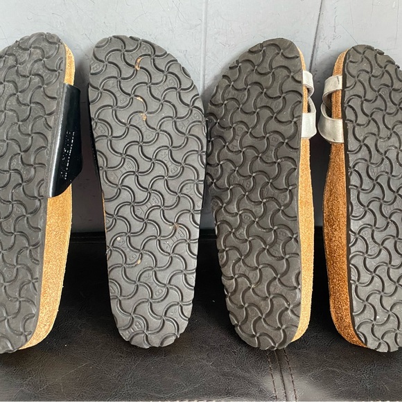 Lot 2 Birkenstock Madrid & Piazza Sandal Sz 39/8 Women’s - Picture 8 of 10